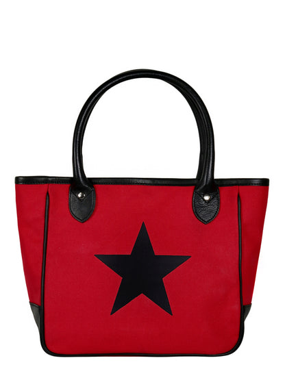 Diamonds Chappy Luxury Mini-Tote Bag w/ Leather Detail